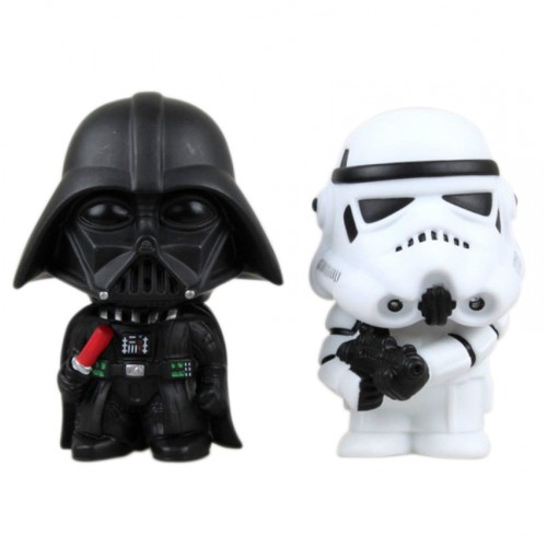 DC - 2 Pcs Set Stormtrooper Darth Vader Figure Star Wars In Box Pvc