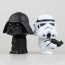DC - 2 Pcs Set Stormtrooper Darth Vader Figure Star Wars In Box Pvc
