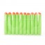 NERF - 100 Pcs 7.2cm Green Refill Bullet Darts