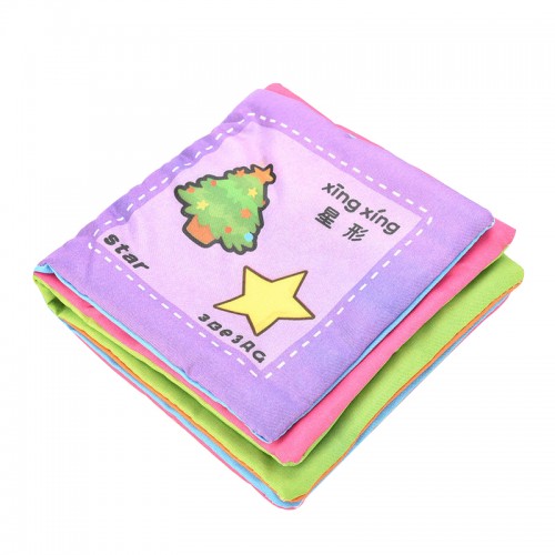 BOOK TOYS - 8 Pages 0-3y Early Development Education Star