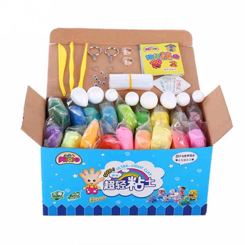 MYY - 36 Colors Modeling Foam Air Dry Jumping Clay Diy