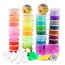 BRANDSET - Doh Children Foam Clay Playdough Sets 24