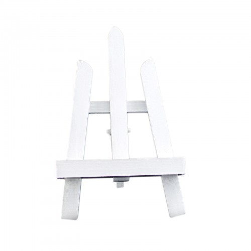 DAISO - Beech Wood 270 Mm Artist Table Art Easel Craft White