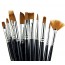 MIN - Paint Brush Set Nylon Watercolor Acrylic Oil Painting