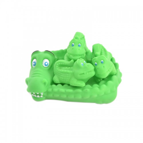 rubber alligator bath toy