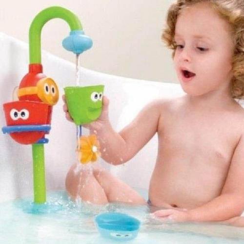 DAISO - Baby Cartoon Flow N Fill Spout Bath Learning Toy