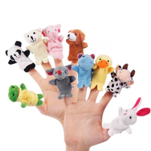 UTOYS - 10x Family Finger  Doll Toy