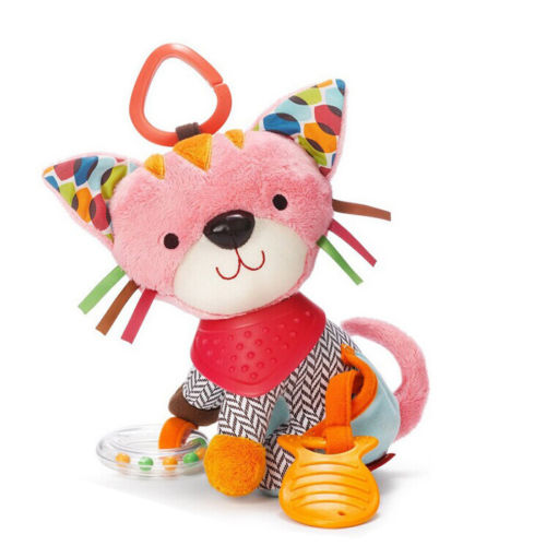 MUNCHKIN - Kids Bell Playmate Soft Toys Cat