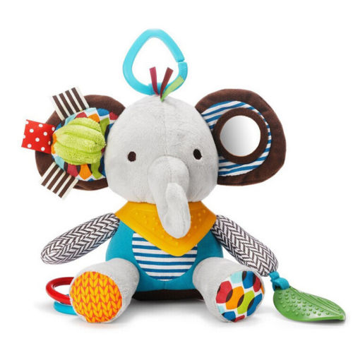 MUNCHKIN - Kids Bell Playmate Soft Toys Elephant