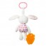 TAKARA TOMY - Baby Toy Soft Rabbit Bunny Plush Dollhanging Animal Teether Multifunction