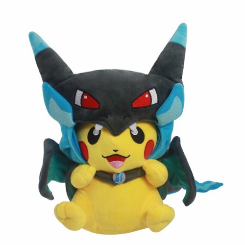 OEM - Mega Charizard Cotton Stuffed Animals Dolls Gray