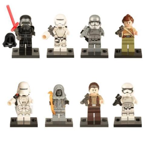 LEGO - Toys 8 Sets Star Wars Series Minifigures