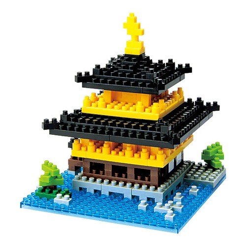 NANOBLOCK - Kinkaku Ji Temple Building Block Toys