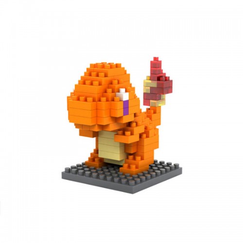 LOZ - Anime Pokemon Charmander Nano Block Diamond