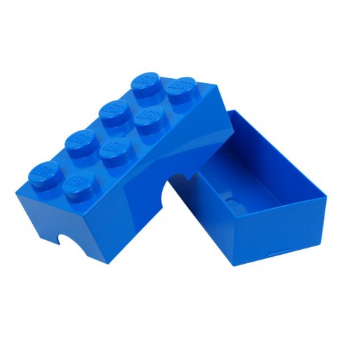 LEGO - Lego Lunch Box Storage Box Brick Blue