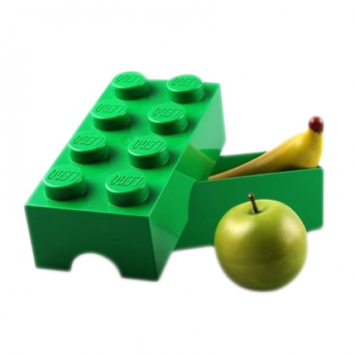 LEGO - Lego Lunch Box Storage Box Brick Green