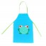 NEW BRAND - Children Waterproof Apron Cartoon Frog Pink