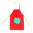 NEW BRAND - Children Waterproof Apron Cartoon Frog Pink