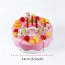 ANGEL - Diy Birthday Cake Model Kitchen Toy Blue