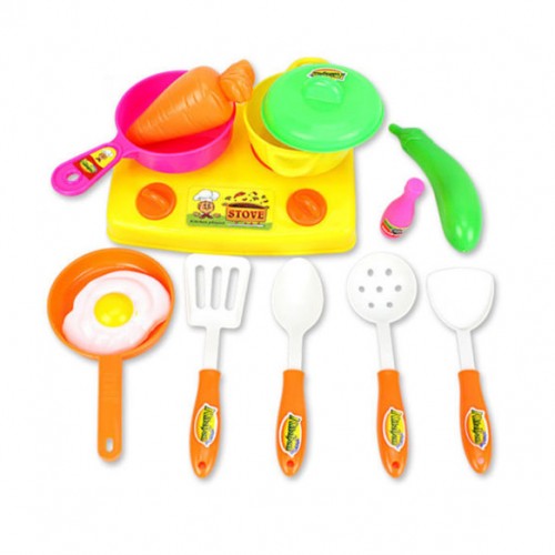 MINIDREAMWORLD - Kids Kitchen Cooking Tools Cookware Toy