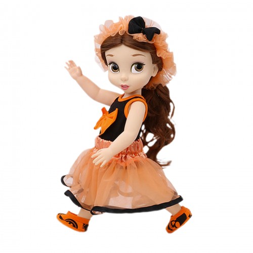 NICI - 18 American Girl Handmade Doll'S Dress Clothes Princess Orange