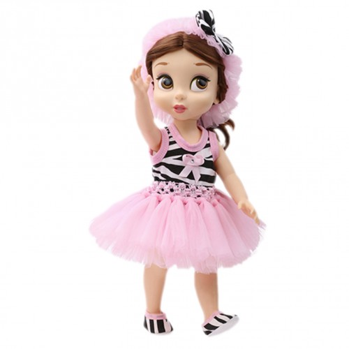 NICI - 18 American Girl Handmade Doll'S Dress Clothes Princess Pink