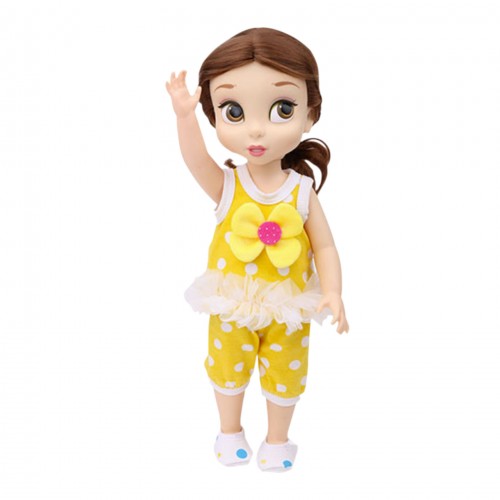 NICI - 18 American Girl Handmade Doll'S Dress Clothes Princess Yellow