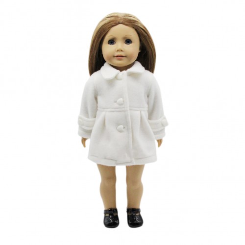 PLAYMOBIL - Handmade White Coat Fits 18 American Girl Dolls