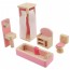 MINIDREAMWORLD - Wooden Doll Bathroom Furniture Miniature Toy