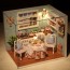 MINIDREAMWORLD - Dollhouse Miniature Diy Kit With Cover