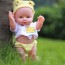 EPOCH - Talking Baby Toy Silicone Reborn Dolls Baby Green