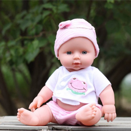 EPOCH - Talking Baby Toy Silicone Reborn Dolls Baby Pink