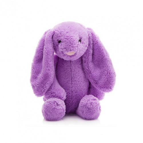purple rabbit soft toy