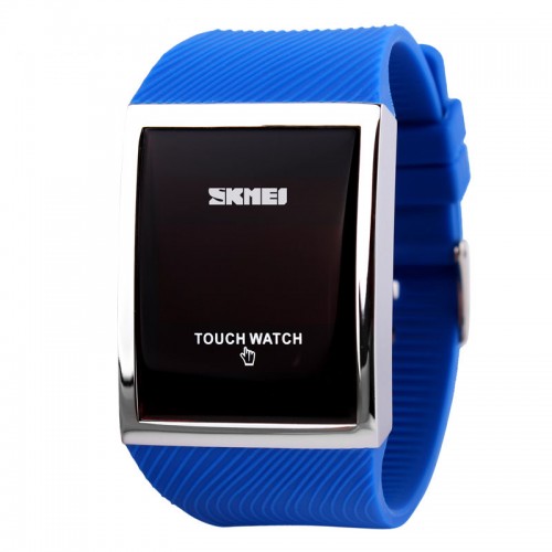 SKMEI - Silicone Sports Digital Watch Blue