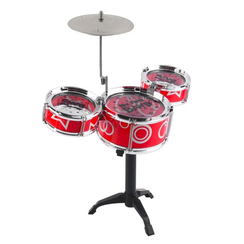 MIN - Kids Educational Toy Rock Drums Simulation Musical Instruments