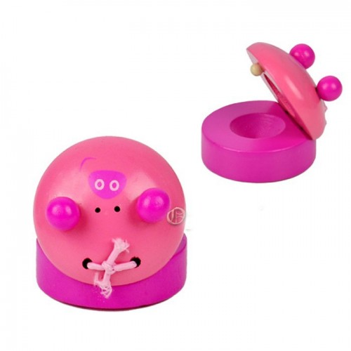 MIN - Music Wooden Castanets Instruments Kids Toys