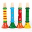 MIN - Wooden Buglet Hooter Bugle Educational Toys