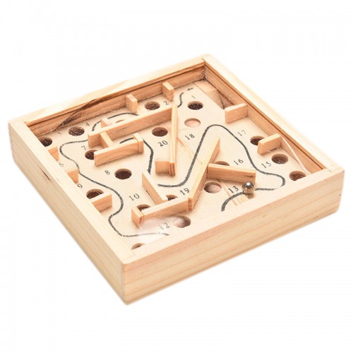 UTOYS - Balance Board Game Wooden Maze