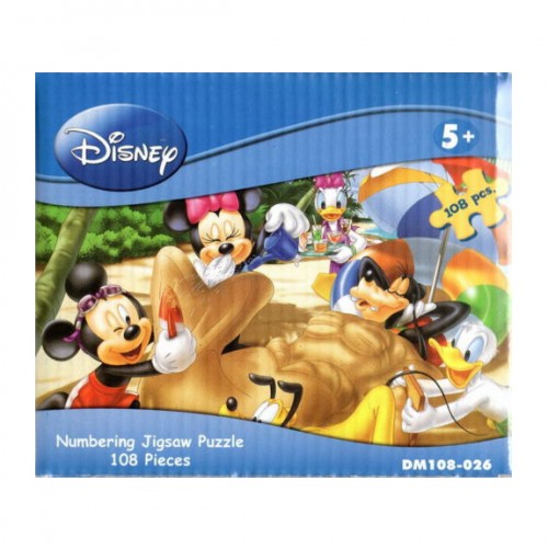 DISNEY - Mickey Mouse And Friend Jigsaw 108 Pieces