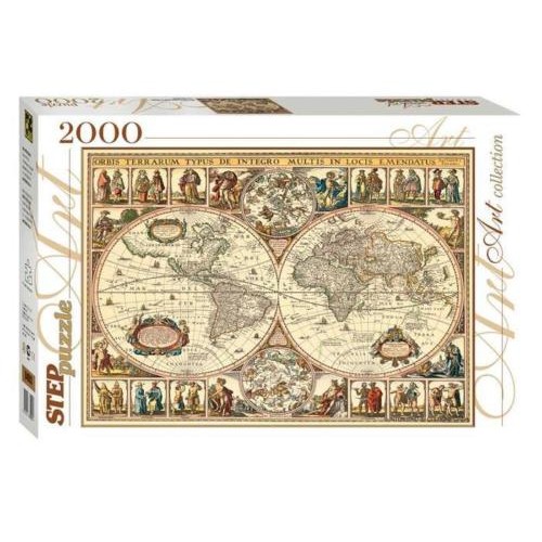 EUROGRAPHICS - Puzzle Historical Map Of The World