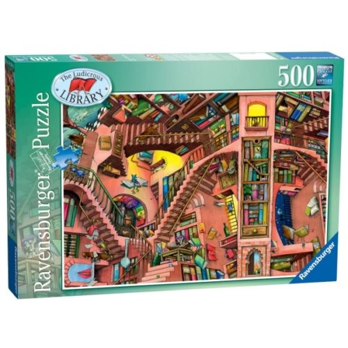 EUROGRAPHICS - Ludicrous Library Jigsaw Puzzle