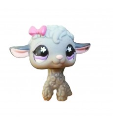 HASBRO - Littlest Pet Black Sheep Cuddliest Purple Eyes #477