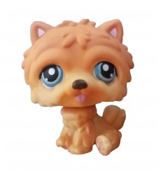 HASBRO - Littlest Pet Shop Chow Chow Dog Blue Eyes #117