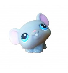 HASBRO - Littlest Pet Shop Grey Mouse Blue Eyes #104