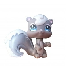 HASBRO - Littlest Pet Shop Grey Squirrel Sportiest Blue Eyes #484