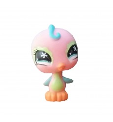 HASBRO - Littlest Pet Shop Pink Parakeet Blue Eyes #586