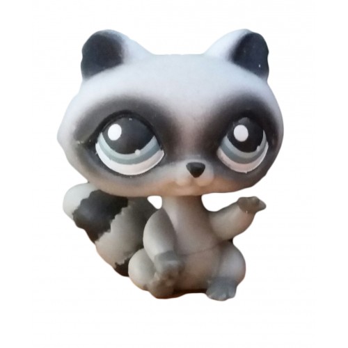 HASBRO - Littlest Pet Shop Raccoon Blue Eyes #196