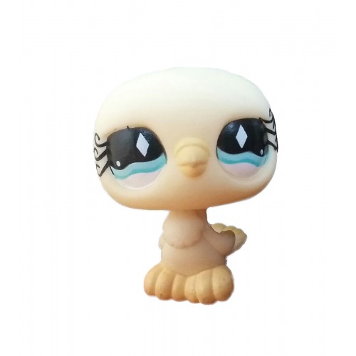 HASBRO - Littlest Pet Shop Yellow Pigeon Fancy Blue Eyes #512