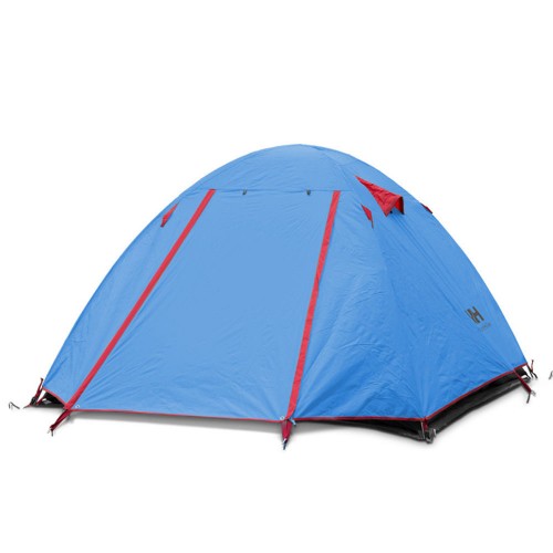 FLYEOP - Camping Outdoor 2 Person Double Layer Waterproof Aluminum Blue