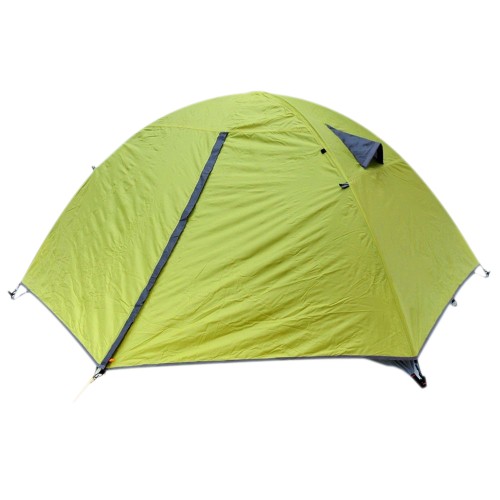 FLYEOP - Camping Outdoor 2 Person Double Layer Waterproof Aluminum Green